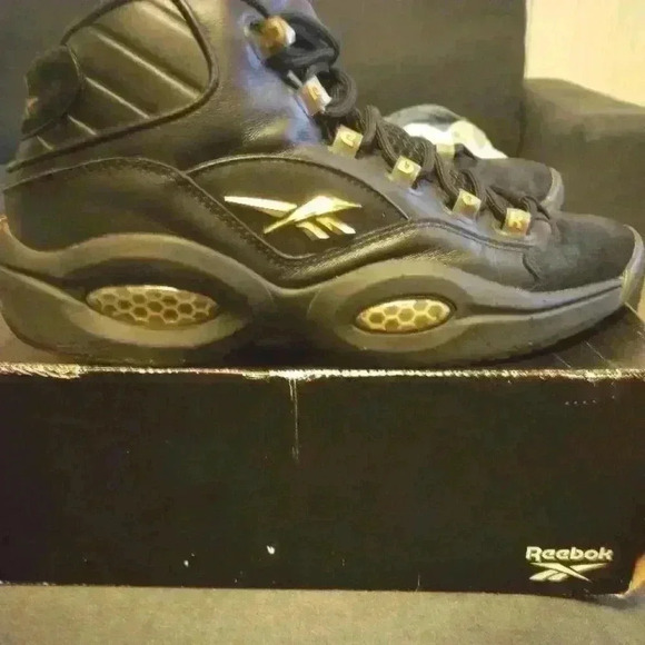 Men’s Reebok Question Mid Sneaker, size 11.5 - Picture 4 of 6